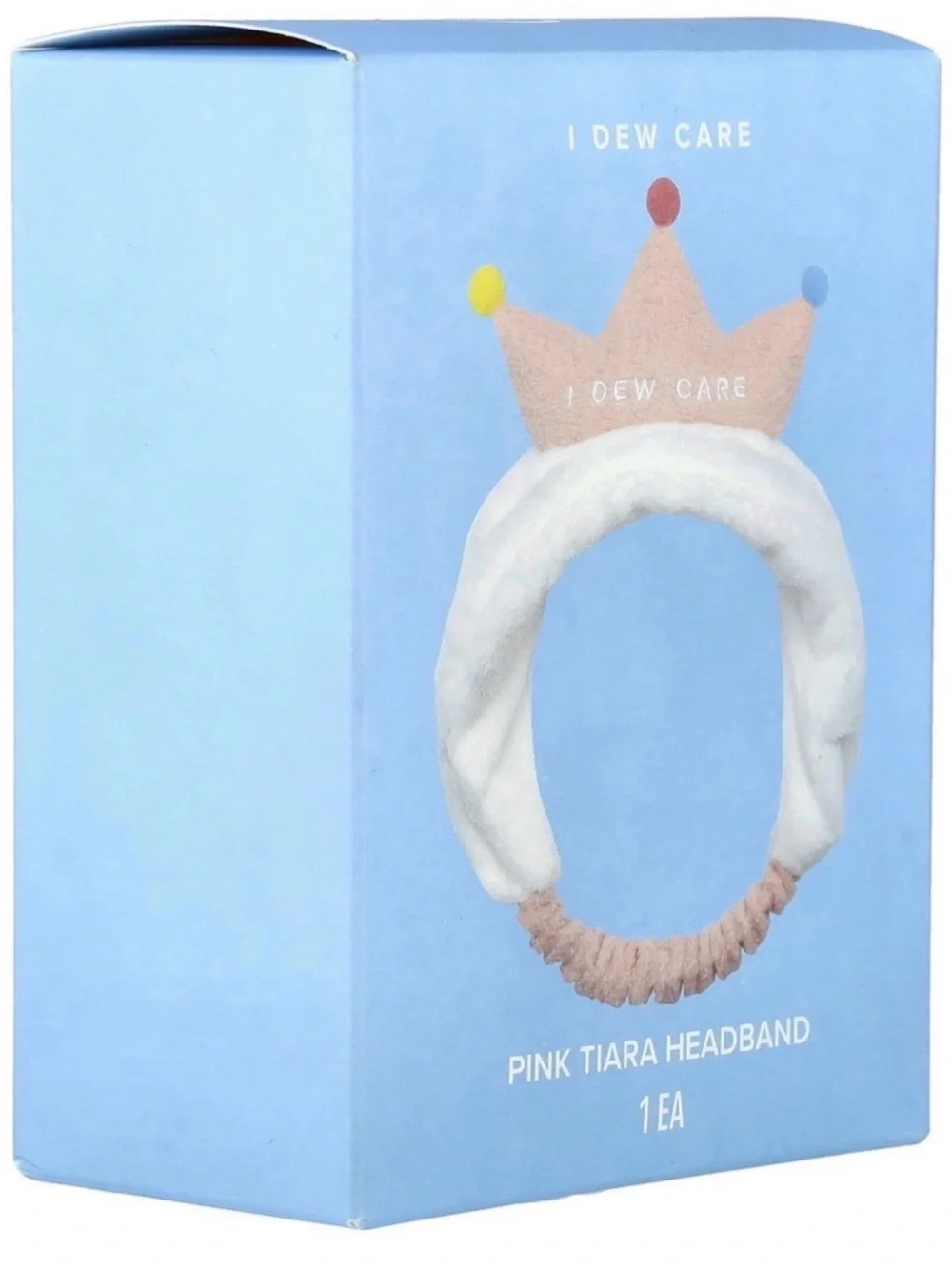 I Dew Care Tiara Makeup Shower Headband NIB